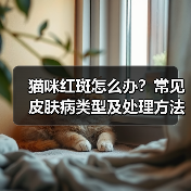 猫咪红斑怎么办?常见皮肤病类型及处理方法(图4) 猫咪红斑怎么办?常见皮肤病类型及处理方法(图4)
