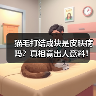 猫毛打结成块是皮肤病吗?真相竟出人意料!(图2) 猫毛打结成块是皮肤病吗?真相竟出人意料!(图2)