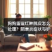 狗狗蛋蛋红肿脱皮怎么处理?阴囊炎症状与护理全解析(图2) 狗狗蛋蛋红肿脱皮怎么处理?阴囊炎症状与护理全解析(图2)