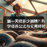 猫一天吃多少猫粮？科学喂养公式与实用经验全解析（图1）