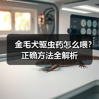 金毛犬驱虫药怎么喂？正确方法全解析（图2）