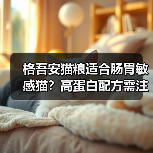 格吾安猫粮适合肠胃敏感猫?高蛋白配方需注意换粮方式(图1) 格吾安猫粮适合肠胃敏感猫?高蛋白配方需注意换粮方式(图1)