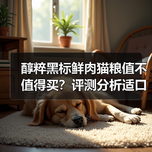 醇粹黑标鲜肉猫粮值不值得买?评测分析适口性与性价比(图2) 醇粹黑标鲜肉猫粮值不值得买?评测分析适口性与性价比(图2)