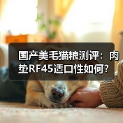 国产美毛猫粮测评:肉垫RF45适口性如何?(图4) 国产美毛猫粮测评:肉垫RF45适口性如何?(图4)