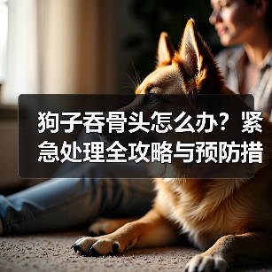 狗子吞骨头怎么办?紧急处理全攻略与预防措施(图2) 狗子吞骨头怎么办?紧急处理全攻略与预防措施(图2)