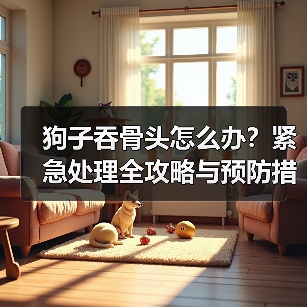 狗子吞骨头怎么办?紧急处理全攻略与预防措施(图3) 狗子吞骨头怎么办?紧急处理全攻略与预防措施(图3)