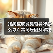 狗狗皮肤发臭有异味怎么办?常见原因及解决方法(图2) 狗狗皮肤发臭有异味怎么办?常见原因及解决方法(图2)