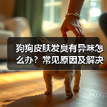 狗狗皮肤发臭有异味怎么办?常见原因及解决方法(图1) 狗狗皮肤发臭有异味怎么办?常见原因及解决方法(图1)