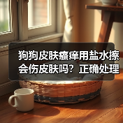 狗狗皮肤瘙痒用盐水擦会伤皮肤吗?正确处理方法(图1) 狗狗皮肤瘙痒用盐水擦会伤皮肤吗?正确处理方法(图1)