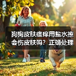 狗狗皮肤瘙痒用盐水擦会伤皮肤吗?正确处理方法(图4) 狗狗皮肤瘙痒用盐水擦会伤皮肤吗?正确处理方法(图4)