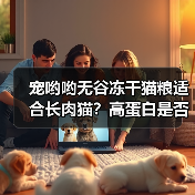 宠哟哟无谷冻干猫粮适合长肉猫？高蛋白是否适合所有猫咪？（图2）