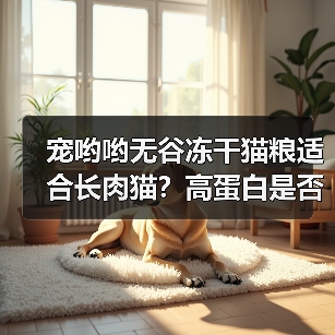 宠哟哟无谷冻干猫粮适合长肉猫？高蛋白是否适合所有猫咪？（图1）