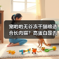 宠哟哟无谷冻干猫粮适合长肉猫？高蛋白是否适合所有猫咪？（图3）