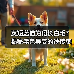 英短蓝猫为何长白毛?揭秘毛色异变的遗传奥秘(图2) 英短蓝猫为何长白毛?揭秘毛色异变的遗传奥秘(图2)