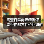 高蛋白鲜肉猫粮测评:无谷物配方性价比如何?(图1) 高蛋白鲜肉猫粮测评:无谷物配方性价比如何?(图1)