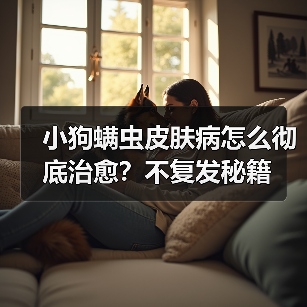 小狗螨虫皮肤病怎么彻底治愈?不复发秘籍(图3) 小狗螨虫皮肤病怎么彻底治愈?不复发秘籍(图3)