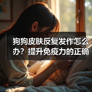 狗狗皮肤反复发作怎么办?提升免疫力的正确方法(图3) 狗狗皮肤反复发作怎么办?提升免疫力的正确方法(图3)