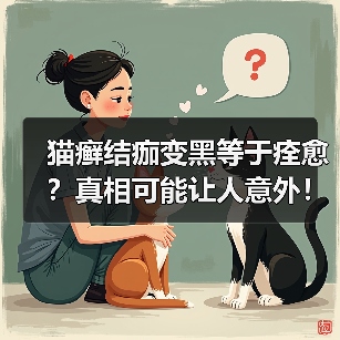 猫癣结痂变黑等于痊愈?真相可能让人意外!(图2) 猫癣结痂变黑等于痊愈?真相可能让人意外!(图2)