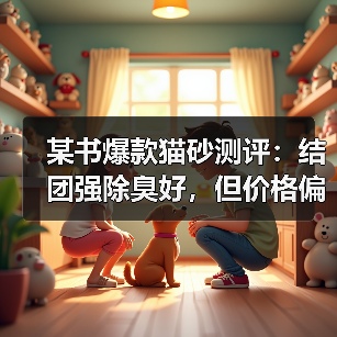 某书爆款猫砂测评：结团强除臭好，但价格偏高？（图2）