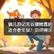 猫儿游记无谷猫粮真的适合老年猫？测评揭示真相（图4）
