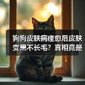 狗狗皮肤病痊愈后皮肤变黑不长毛?真相竟是这些原因(图4) 狗狗皮肤病痊愈后皮肤变黑不长毛?真相竟是这些原因(图4)