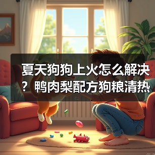 夏天狗狗上火怎么解决?鸭肉梨配方狗粮清热降火效果如何?(图3) 夏天狗狗上火怎么解决?鸭肉梨配方狗粮清热降火效果如何?(图3)