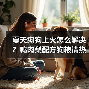 夏天狗狗上火怎么解决?鸭肉梨配方狗粮清热降火效果如何?(图4) 夏天狗狗上火怎么解决?鸭肉梨配方狗粮清热降火效果如何?(图4)