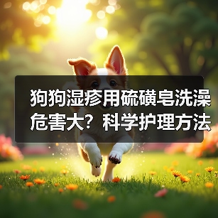 狗狗湿疹用硫磺皂洗澡危害大？科学护理方法揭秘（图1）