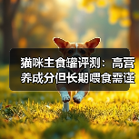 猫咪主食罐评测:高营养成分但长期喂食需谨慎?(图4) 猫咪主食罐评测:高营养成分但长期喂食需谨慎?(图4)