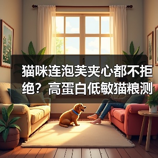 猫咪连泡芙夹心都不拒绝？高蛋白低敏猫粮测评（图3）