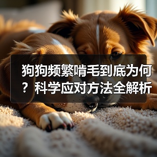 狗狗频繁啃毛到底为何?科学应对方法全解析(图4) 狗狗频繁啃毛到底为何?科学应对方法全解析(图4)