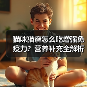 猫咪猫癣怎么吃增强免疫力?营养补充全解析(图1) 猫咪猫癣怎么吃增强免疫力?营养补充全解析(图1)
