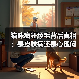 猫咪疯狂舔毛背后真相:是皮肤病还是心理问题?(图2) 猫咪疯狂舔毛背后真相:是皮肤病还是心理问题?(图2)