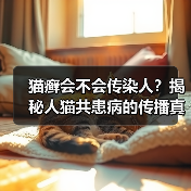 猫癣会不会传染人?揭秘人猫共患病的传播真相(图1) 猫癣会不会传染人?揭秘人猫共患病的传播真相(图1)