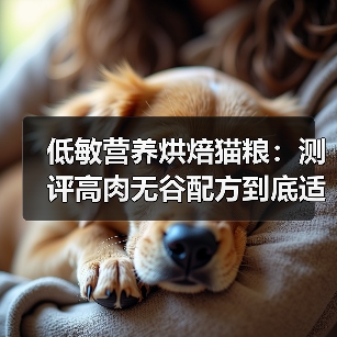 低敏营养烘焙猫粮:测评高肉无谷配方到底适合哪些猫?(图1) 低敏营养烘焙猫粮:测评高肉无谷配方到底适合哪些猫?(图1)
