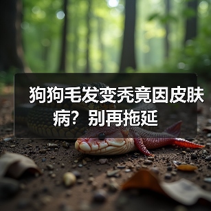 狗狗毛发变秃竟因皮肤病？别再拖延（图2）