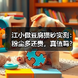 江小傲豆腐猫砂实测:粉尘多还贵,真值吗?(图1) 江小傲豆腐猫砂实测:粉尘多还贵,真值吗?(图1)