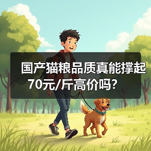 国产猫粮品质真能撑起70元/斤高价吗？