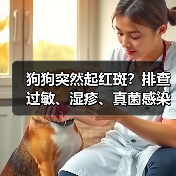 狗狗突然起红斑？排查过敏、湿疹、真菌感染等诱因（图3）