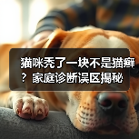 猫咪秃了一块不是猫癣？家庭诊断误区揭秘（图1）