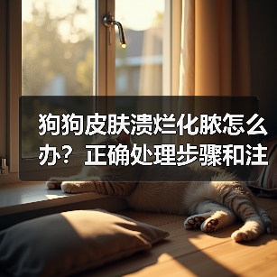 狗狗皮肤溃烂化脓怎么办？正确处理步骤和注意事项（图3）