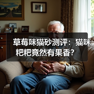 草莓味猫砂测评：猫咪粑粑竟然有果香？