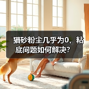猫砂粉尘几乎为0,粘底问题如何解决?(图2) 猫砂粉尘几乎为0,粘底问题如何解决?(图2)