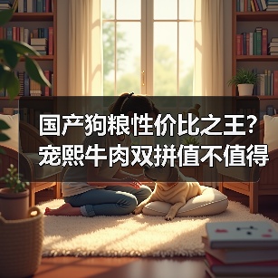 国产狗粮性价比之王?宠熙牛肉双拼值不值得买(图4) 国产狗粮性价比之王?宠熙牛肉双拼值不值得买(图4)