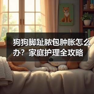 狗狗脚趾脓包肿胀怎么办？家庭护理全攻略（图2）