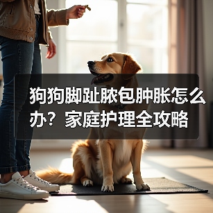 狗狗脚趾脓包肿胀怎么办？家庭护理全攻略（图1）