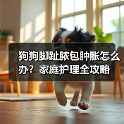 狗狗脚趾脓包肿胀怎么办？家庭护理全攻略（图3）