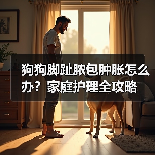 狗狗脚趾脓包肿胀怎么办？家庭护理全攻略（图4）