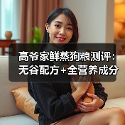 高爷家鲜蒸狗粮测评：无谷配方+全营养成分，真的值这个价吗？（图1）