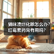 猫咪溃烂化脓怎么办？红霉素药膏有用吗？（图2）